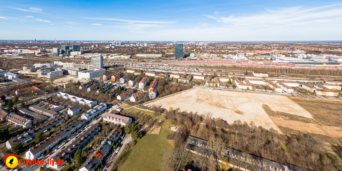 20.02.2023 - der Hachinger Bach zwischen Berg am Laim und Neuperlach